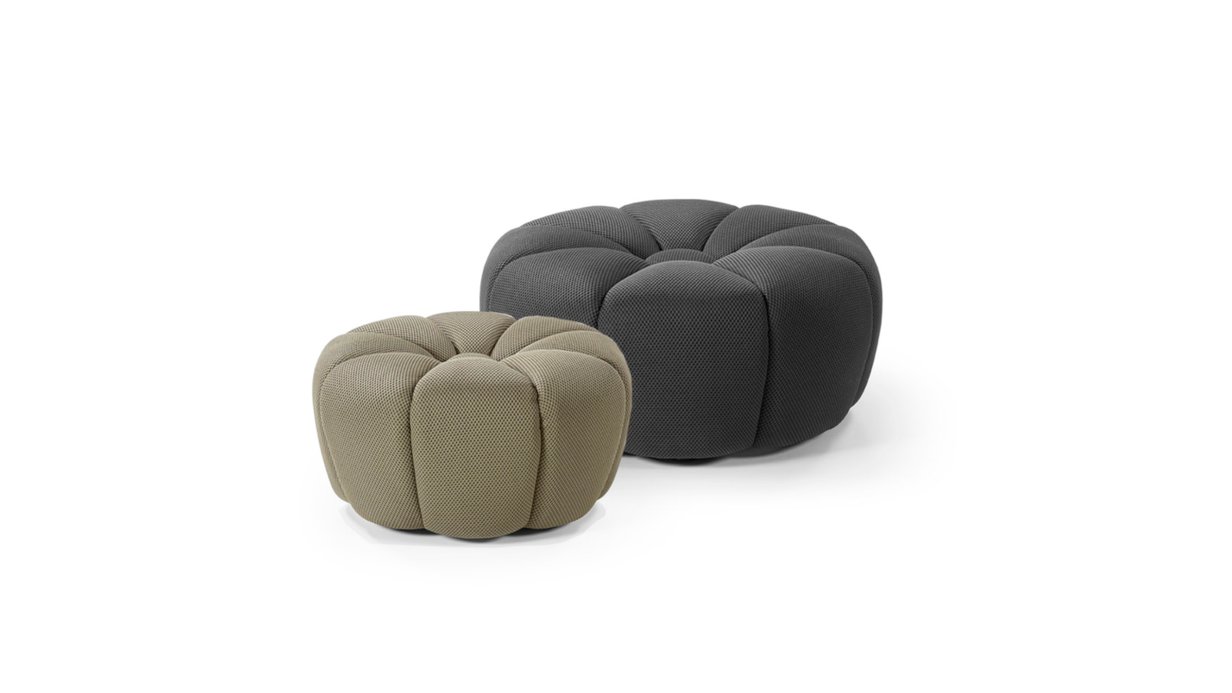 glam poufs